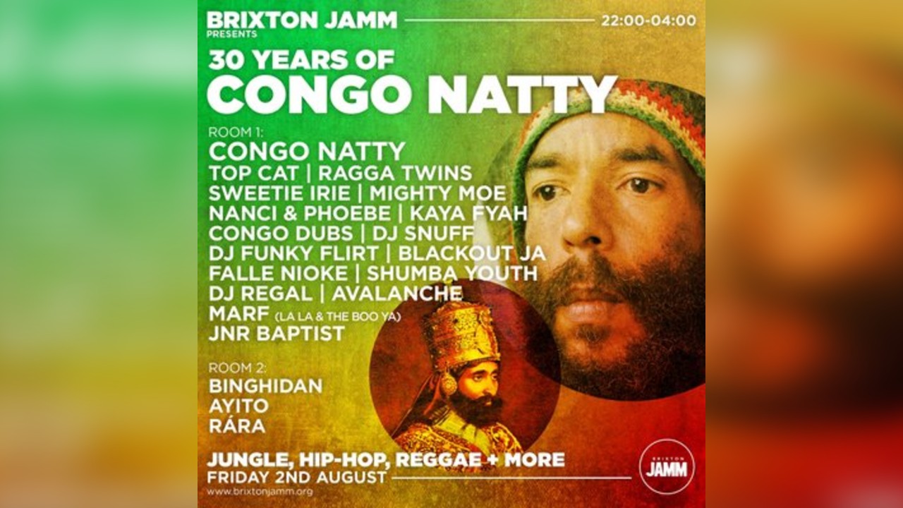 Brixton Jamm presents: 30 Years of Congo Natty