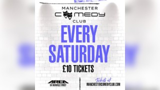 Manchester Comedy Club - live comedy every Saturday