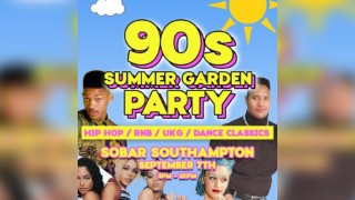 90s Summer Garden Party Southampton