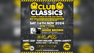 Club Classics - 90s & 00s - Daytime Disco  (Over 30s)