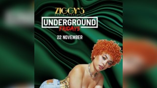 Underground Fridays at Ziggys - 22nd November