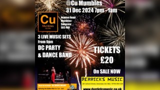 NEW YEARS EVE @Cu Mumbles : DC PARTY & DANCE BAND & DJ