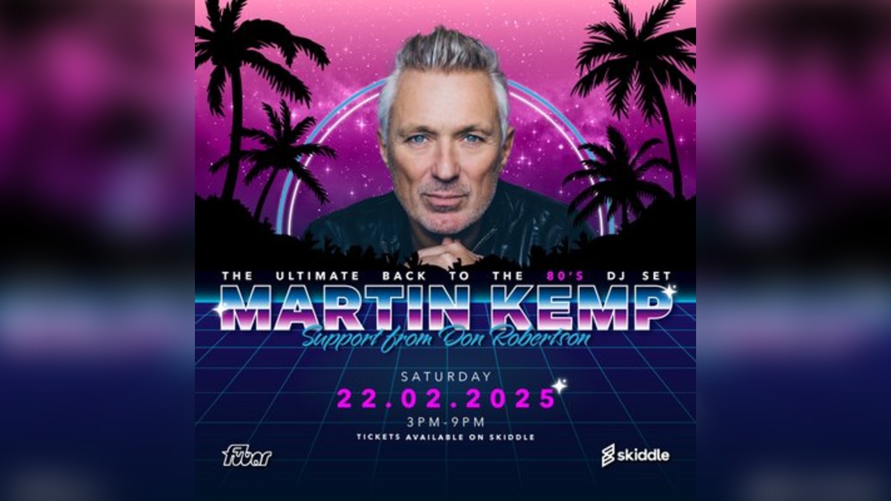 Martin Kemp: The Ultimate Back to the 80's Dj Set