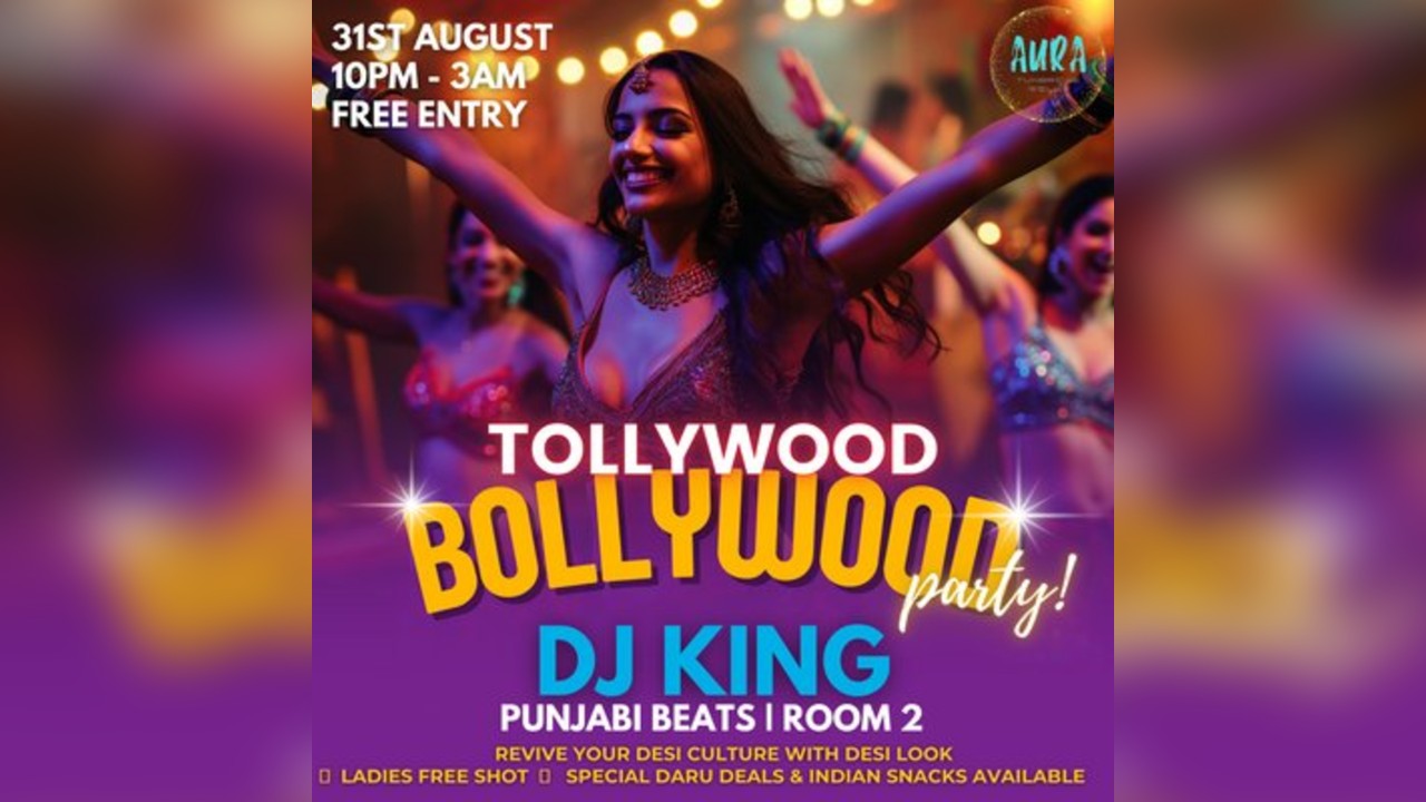 Tollywood Bollywood Party Tunbridge Wells