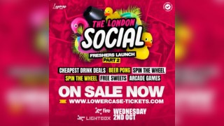 The London Social - Every Wednesday - Student Night