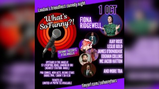 What's SoFunny featuring Fiona Ridgewell & friends