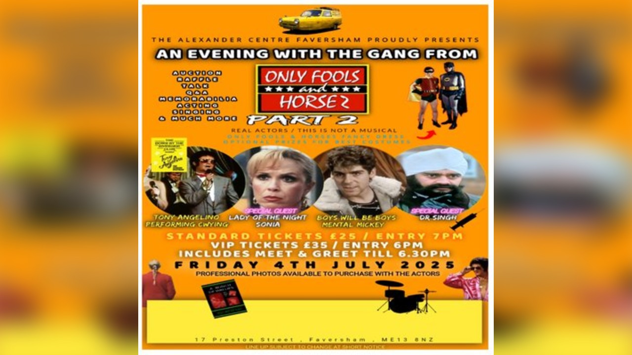 An Evening with the gang from Only Fools & Horses