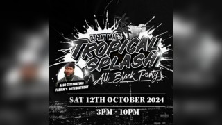 Tropical Splash All Black Party