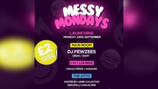 Messy Mondays: Bournemouths NO.1 Student Night - Freshers Week