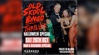 Old Skool Bingo Sat 26th October London Halloween Thriller