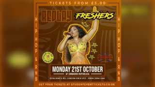 Replay Freshers @ Embargo - Monday 21st October