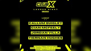 CLUB X Launch Party