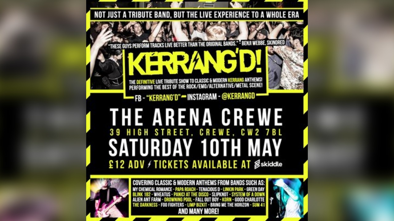 Kerrangd -Definitive live tribute to the TV stations hits