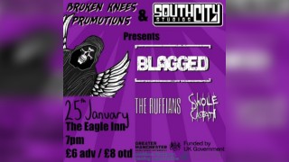 Broken Knees and South City Studios presents: Blagged