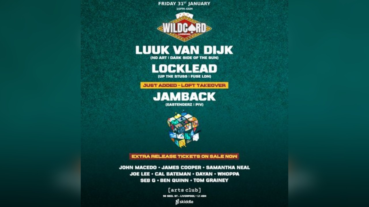 WILDCARD LIVERPOOL 31.01 - Luuk Van Dijk, Locklead & Jamback