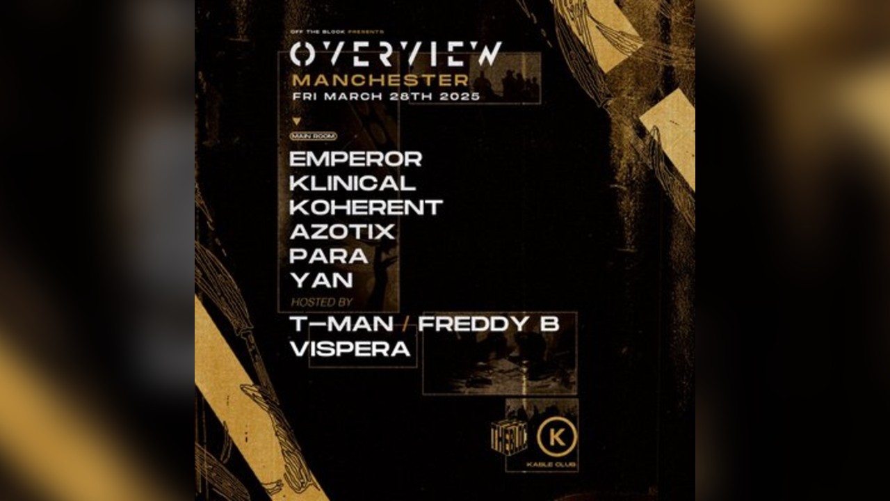 Off The Bloc Presents: Overview Manchester