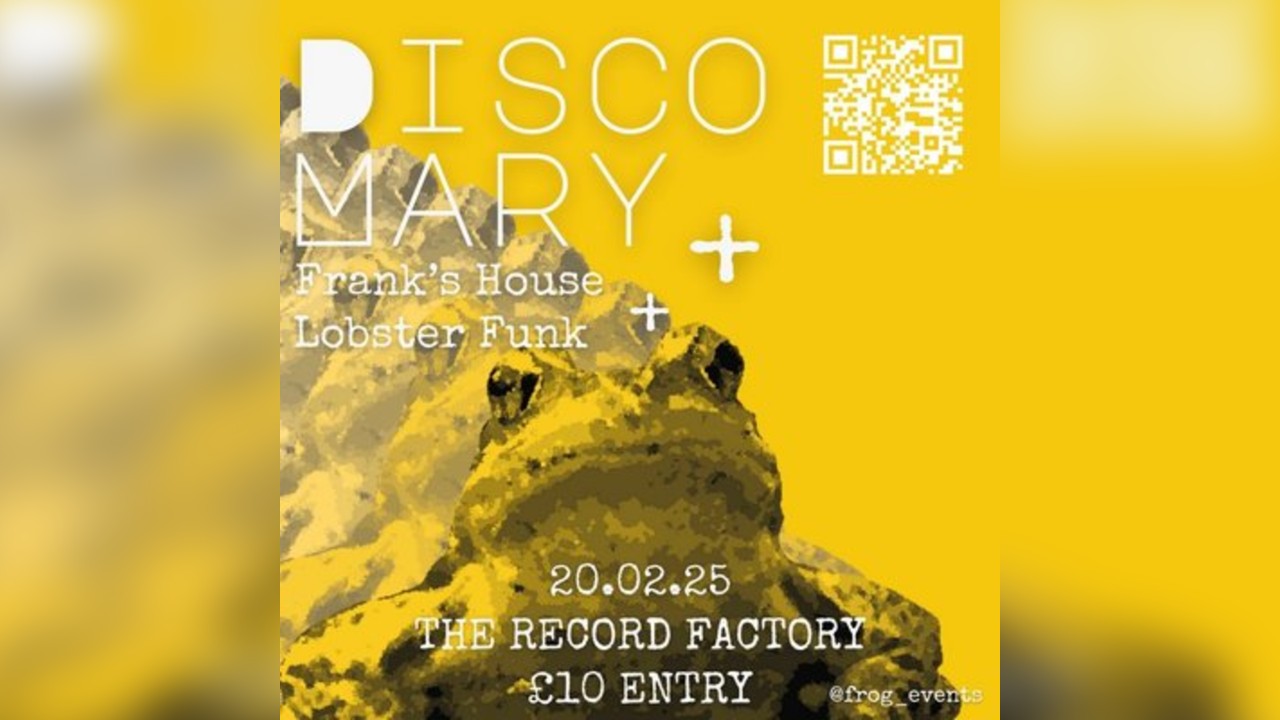 Disco Mary - Live at the Record Factory