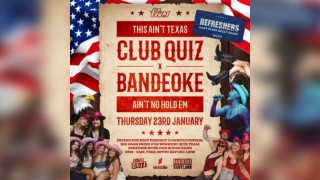 REFRESHERS Thursday | The CLUB Quiz x BANDEOKE