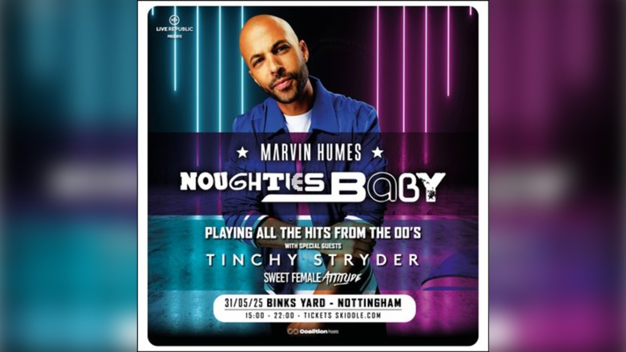 Marvin Humes Noughties Baby Tour | Binks Yard [LAST 100 TICKETS]