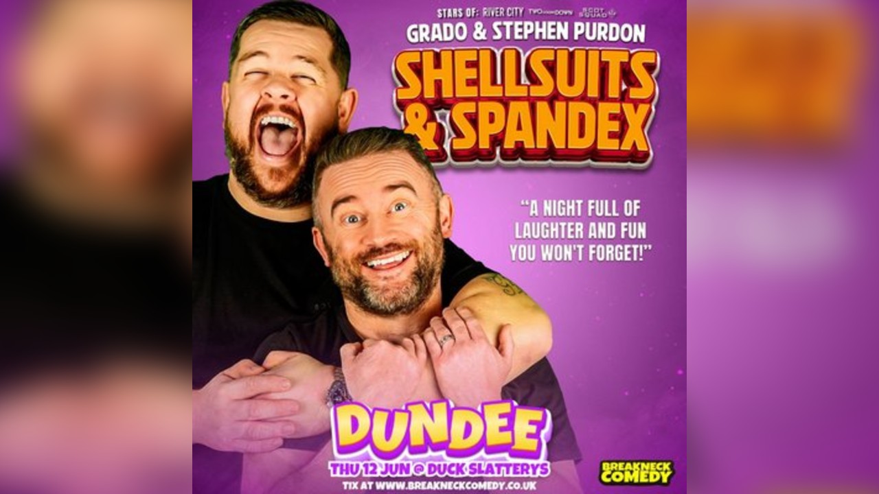 SHELLSUITS AND SPANDEX : GRADO & STEPHEN PURDON : Live