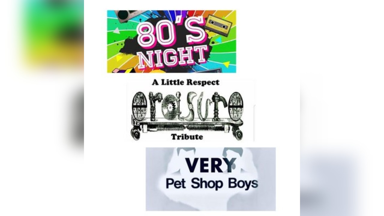 80s Night with Pet shop Boys and Erasure Tributes