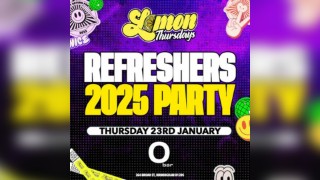 Lemon Thursdays - Refreshers 2025