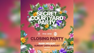 Secret Courtyard Party Tickets - 24th August