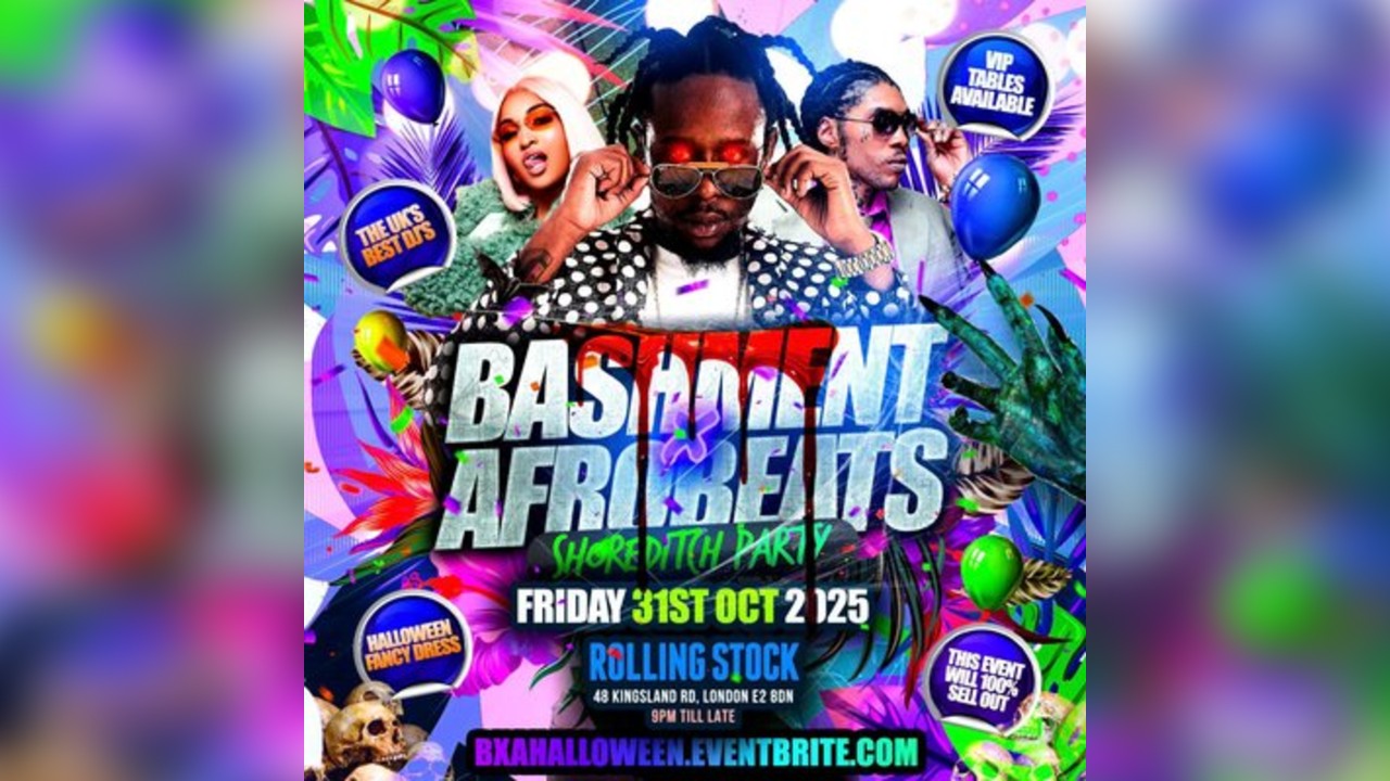Bashment X Afrobeats - Shoreditch Halloween Party