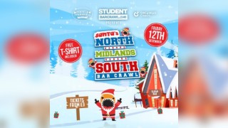 Santa's North vs. Midlands vs. South Bar Crawl
