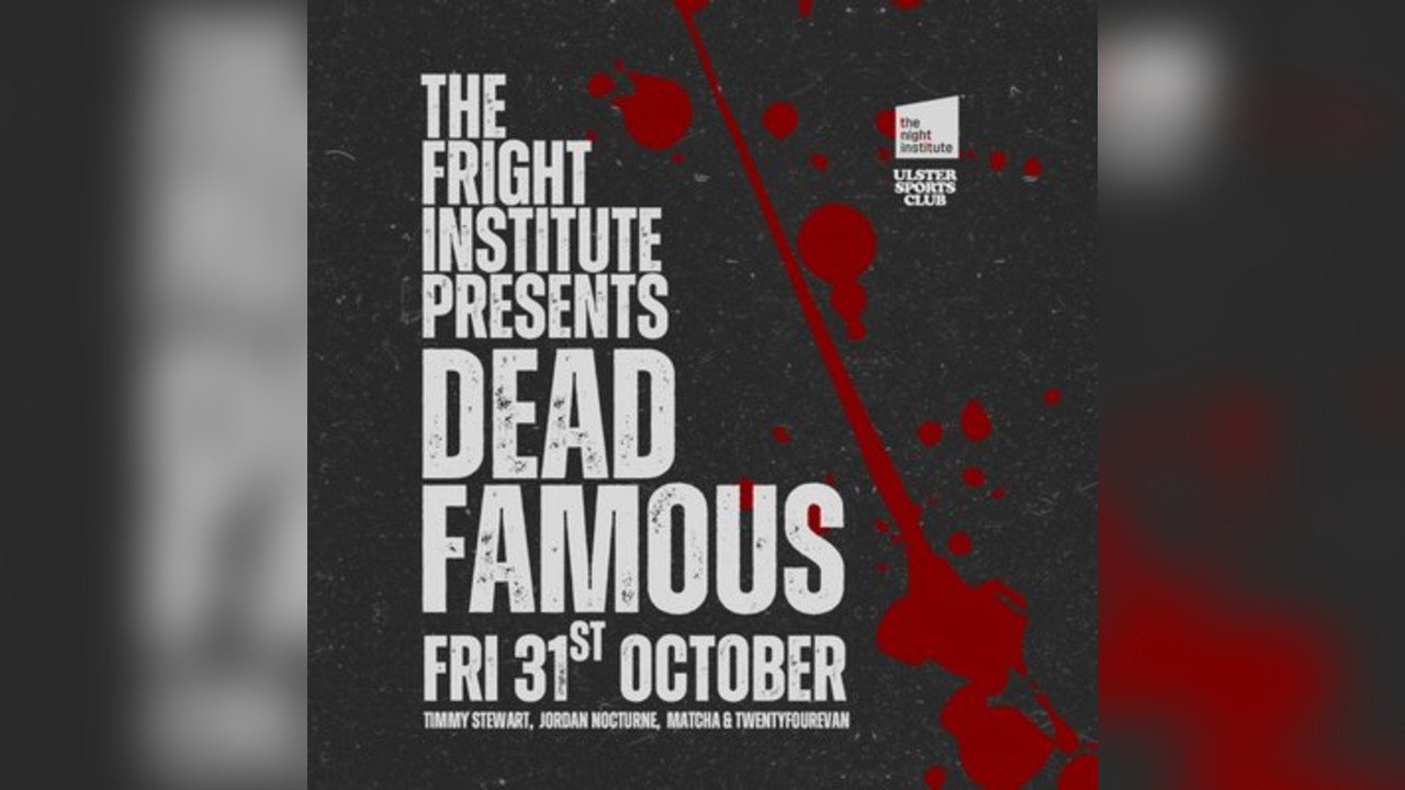 The Fright Institute: Dead Famous Halloween Party