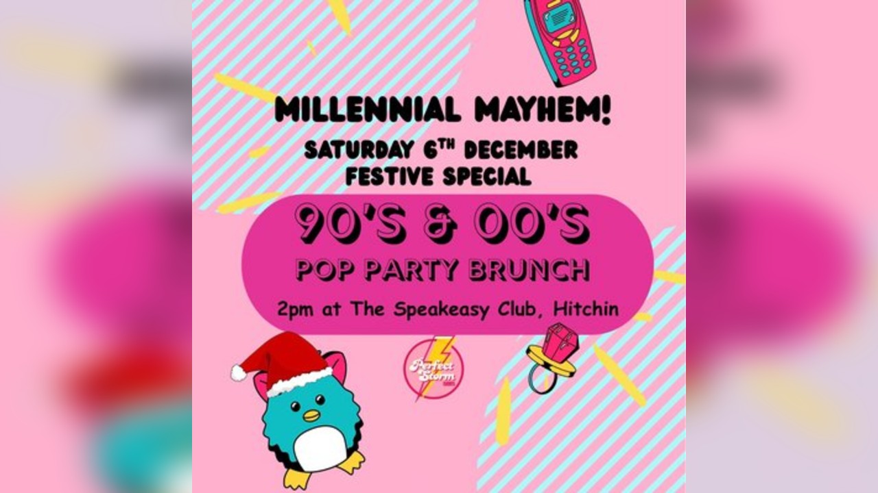 90s & 00s Pop Party Brunch FESTIVE SPECIAL
