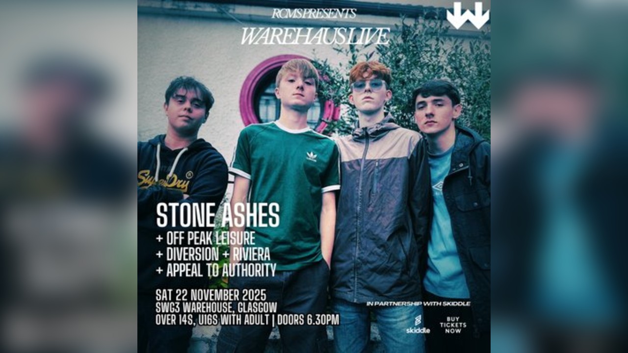 Warehaus Live w/ Stone Ashes plus support