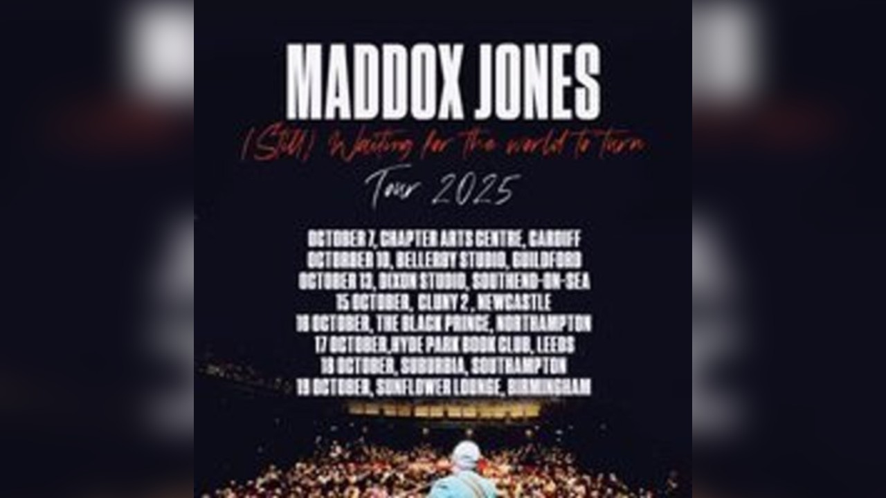 Maddox Jones - Still Waiting For The World To Turn tour