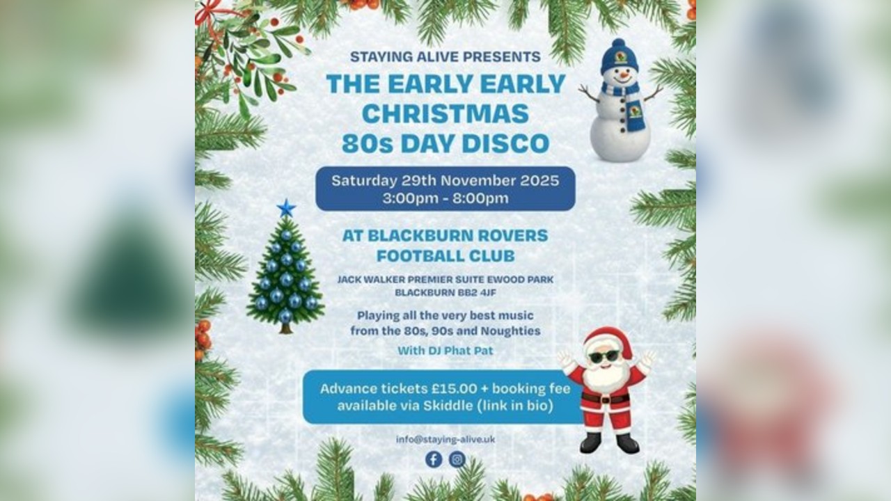 The Early Early Christmas 80s Day Disco