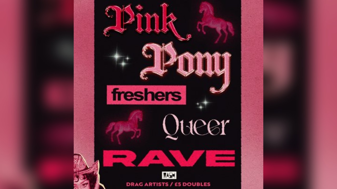 PINK PONY QUEER RAVE - edge x girlypop