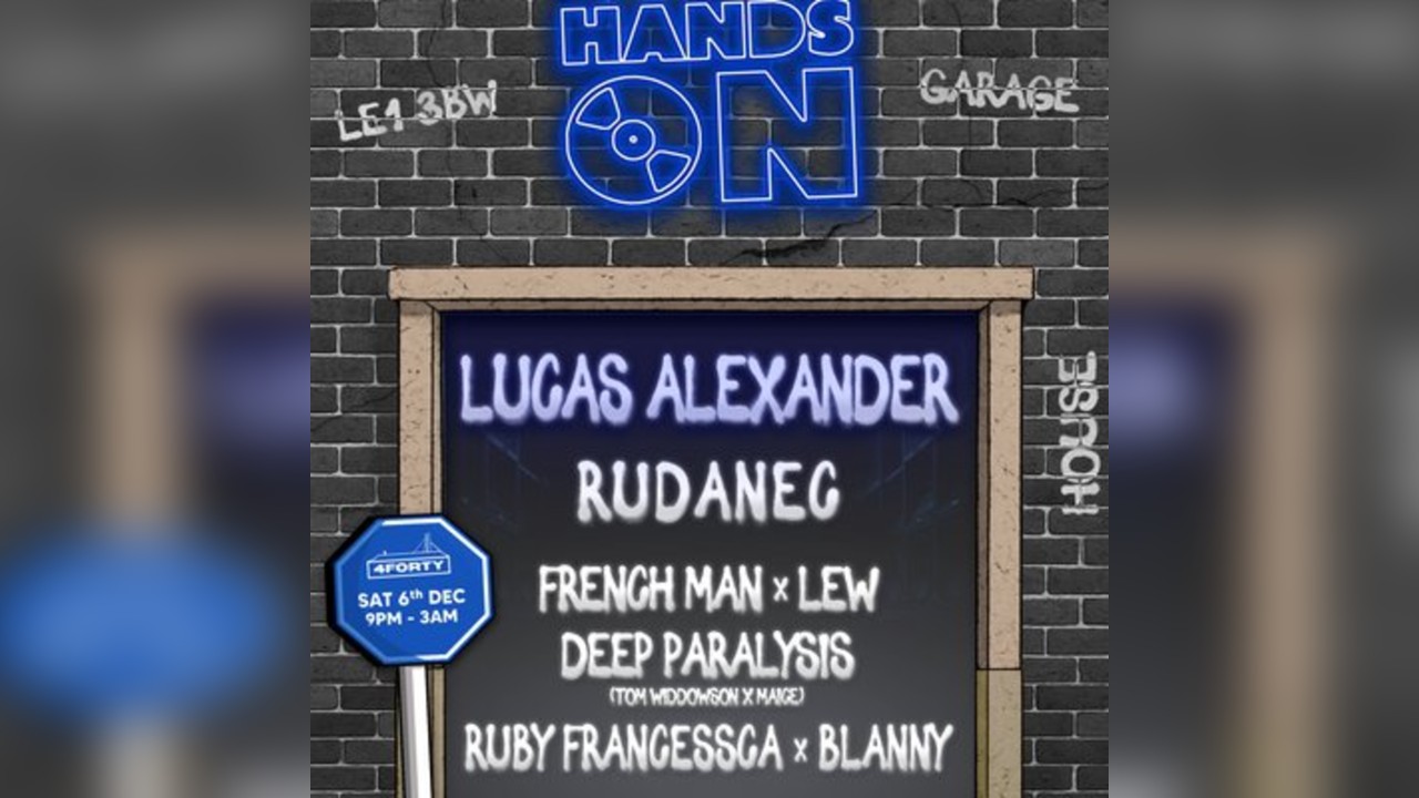 Hands-on events presents//Lucas Alexander & Rudanec