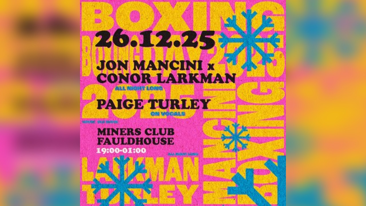 Boxing Day Bash - Fauldhouse - 26th December 2025