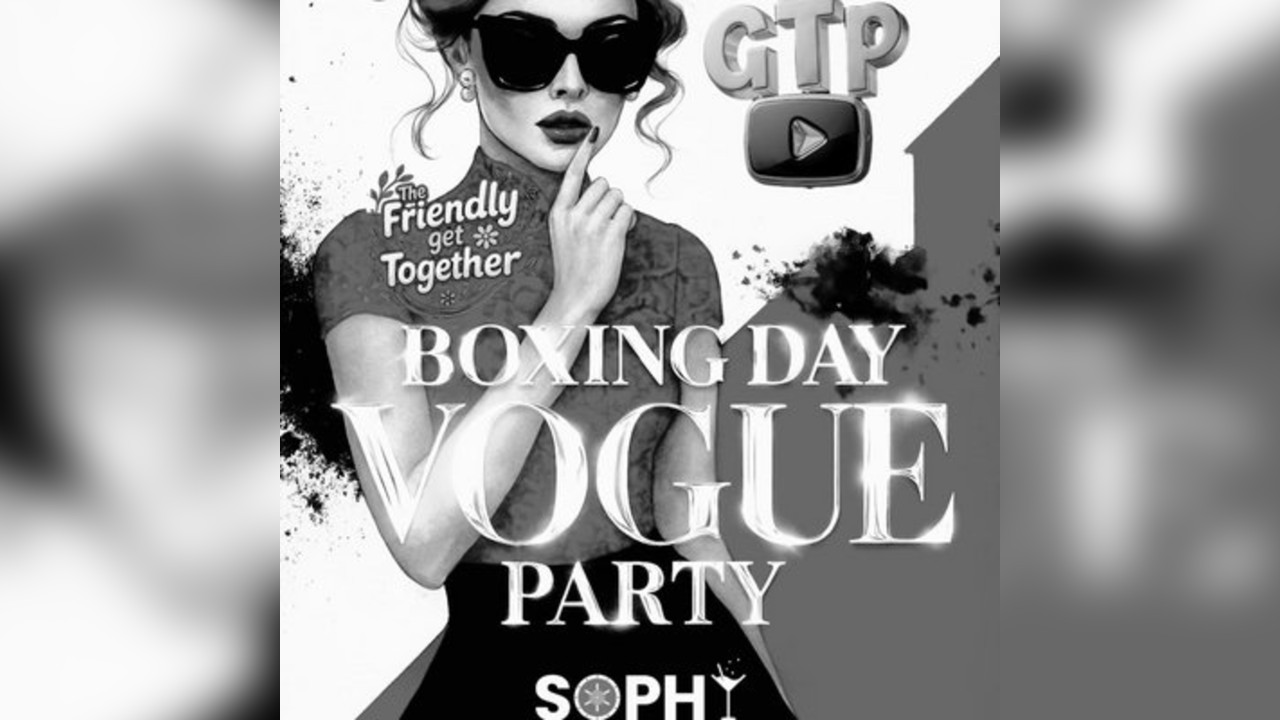 TFGT Boxing Day VOGUE PARTY