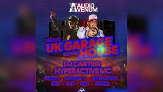 Audio Venom Presents Cartier /W Hyperactive Mc @ Trilogy Wycombe