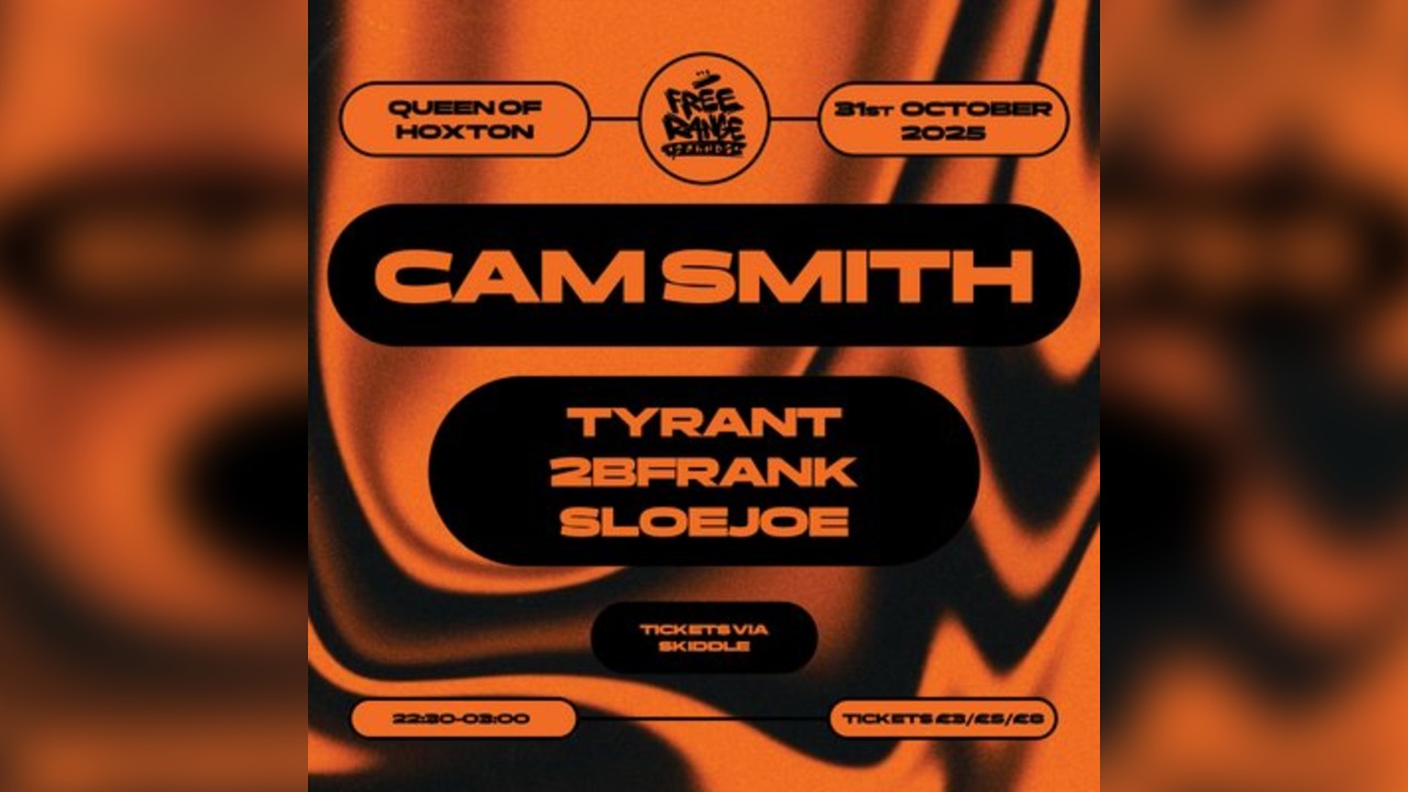 Free Range Sounds: Halloween UK Garage Special w/ Cam Smith