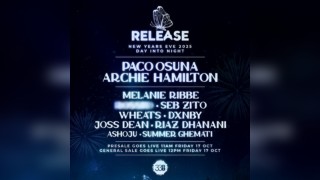 Release NYE : Paco Osuna, Archie Hamilton + more
