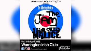 A BAND CALLED MALICE -Warrington Irish Club - (Jam Tribute)