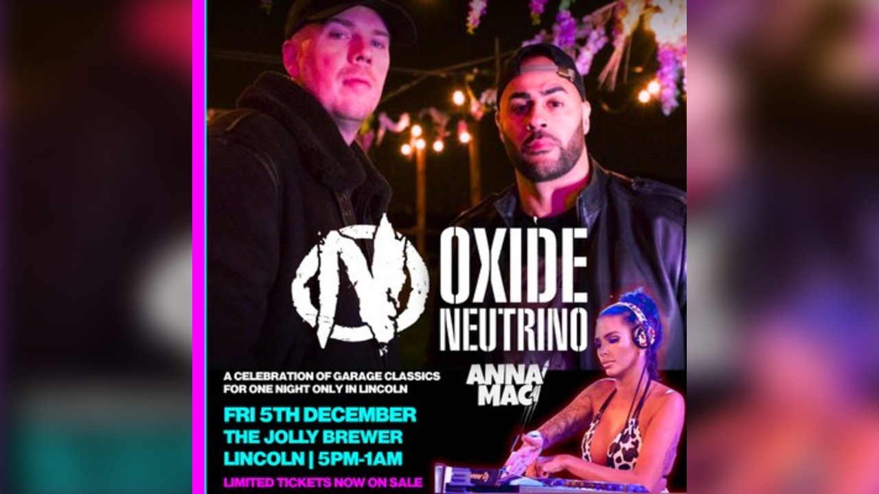 OXIDE & NEUTRINO Live in Lincoln