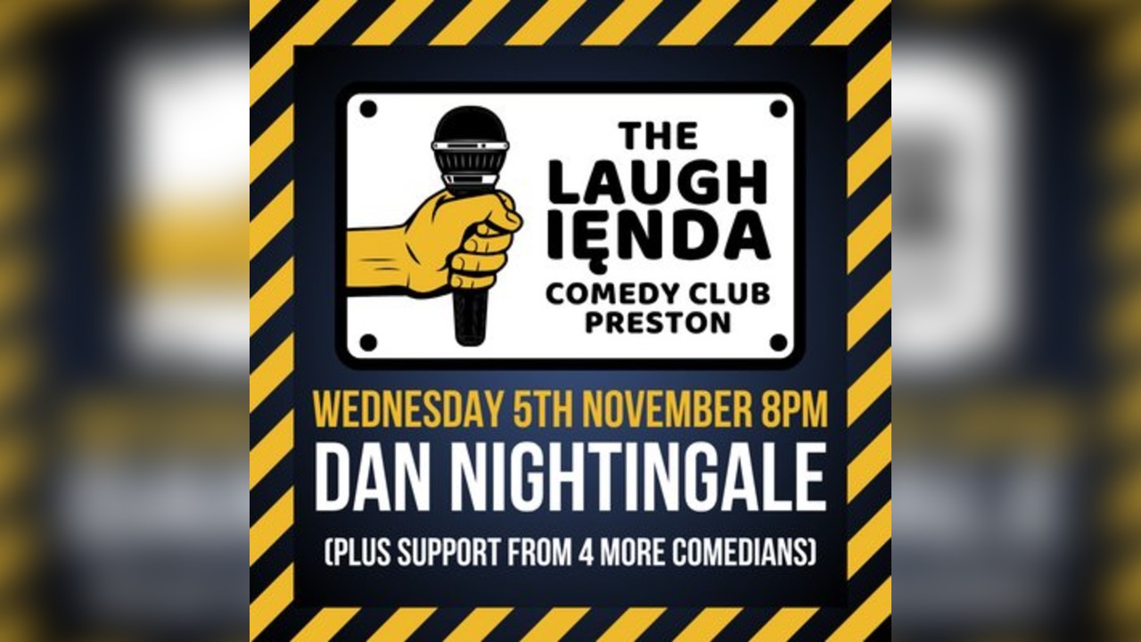 The Laughienda Comedy Club Preston | 5th November 2025