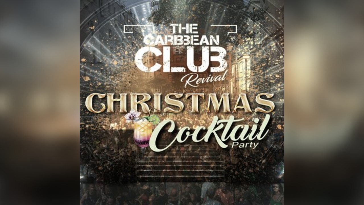 The Caribbean Club Revival  Christmas Cocktail Party