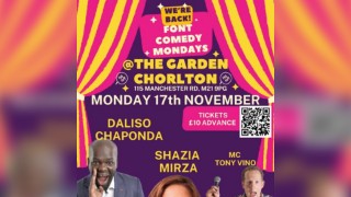 Comedy @ The Font Chorlton (now The Garden) Mon 17th November 20