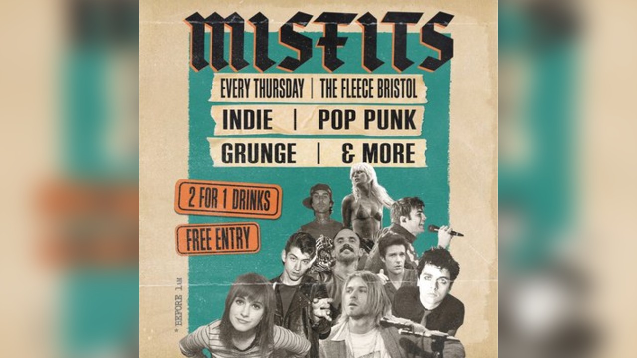 MISFITS | Thurs 2nd Oct | The Fleece Bristol