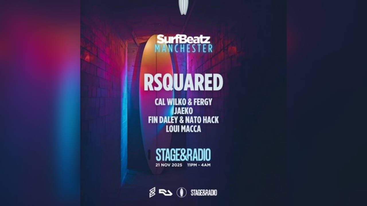 RSQUARED, Jaeko, Cal Wilko & Fergy + More @ Stage&Radio MCR