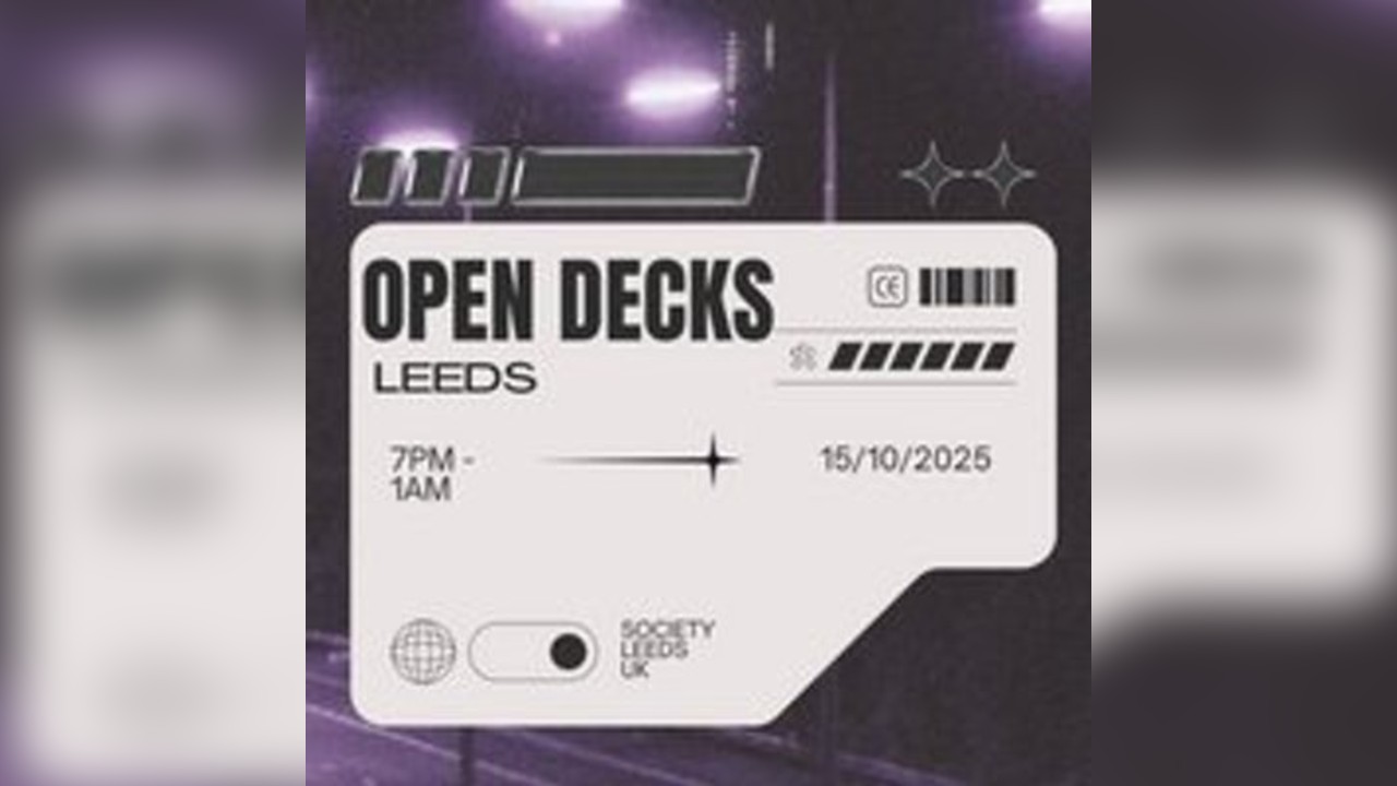 OPEN DECKS (FREE ENTRY) (Multi Genre)