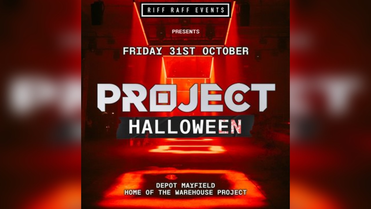 Halloween Project @ Mayfield Depot Home Of The Warehouse Project
